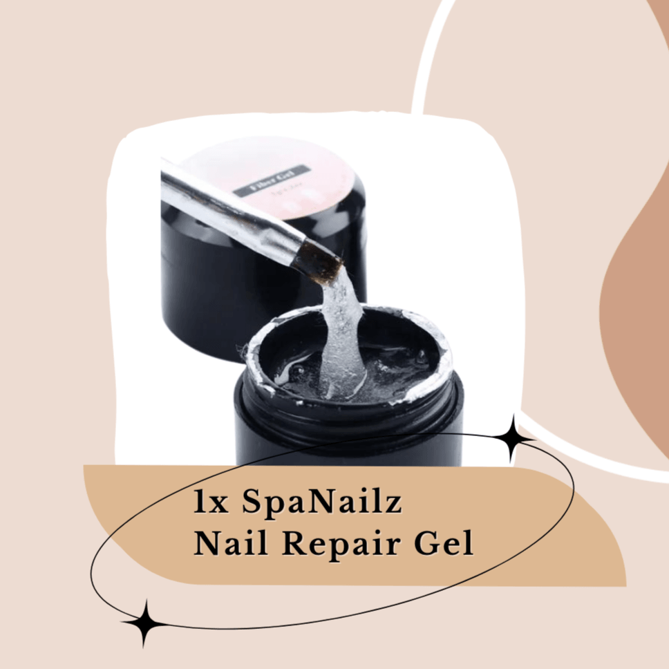 Lighteme 3 in 1 Nagelreparaturset | inkl. Pinsel &amp; UV-Lampe