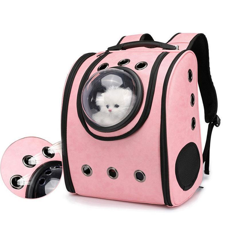 Lighteme PU Backpack Space Capsule Small Cat carrying (4 colors)