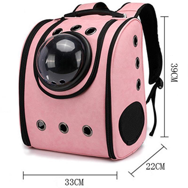 Lighteme PU Backpack Space Capsule Small Cat carrying (4 colors)