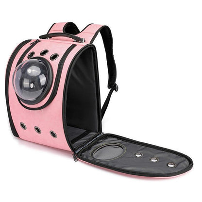 Lighteme PU Backpack Space Capsule Small Cat carrying (4 colors)