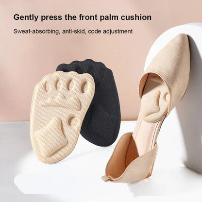 (1 paire + 1 paire gratuite) Lighteme Care Foot - Coussinets auto-adhésifs pour chaussures d'avant-pied 
