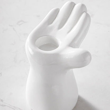 Bougeoir en céramique Lighteme Palm
