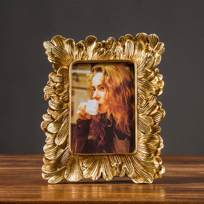Lighteme Palm Leaf Metal Photo Frame