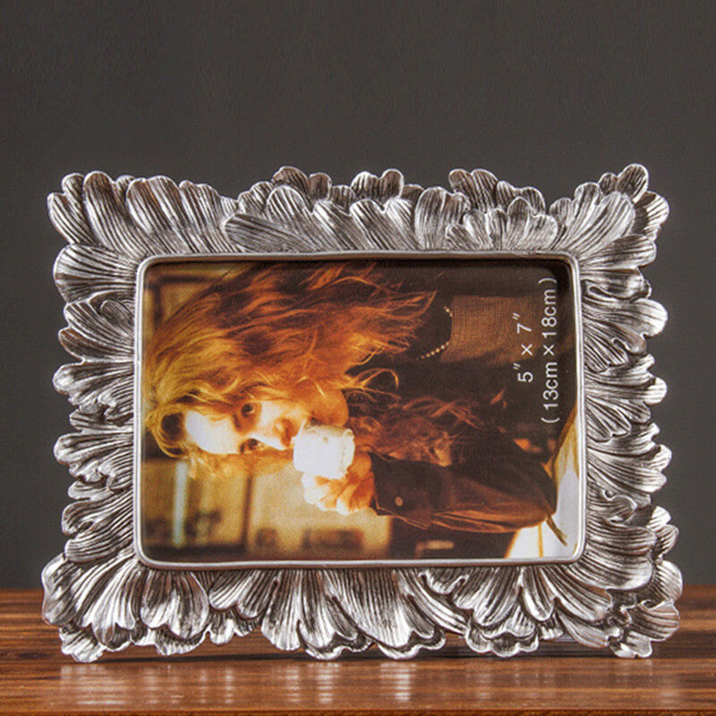 Lighteme Palm Leaf Metal Photo Frame
