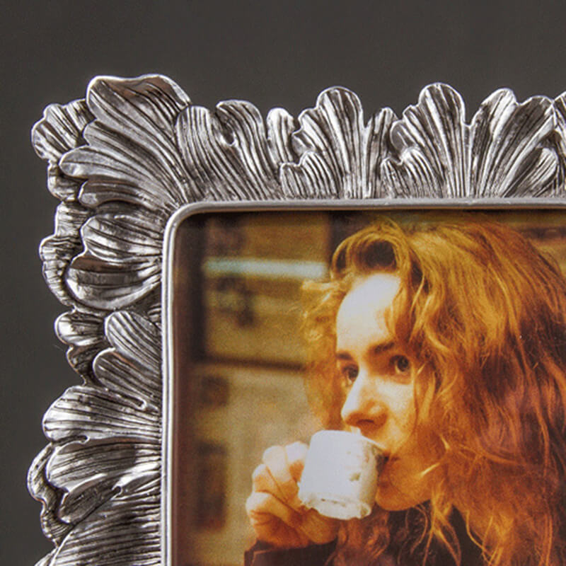 Lighteme Palm Leaf Metal Photo Frame
