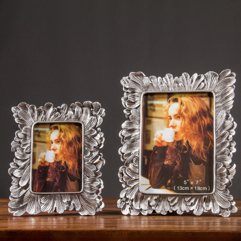 Lighteme Palm Leaf Metal Photo Frame