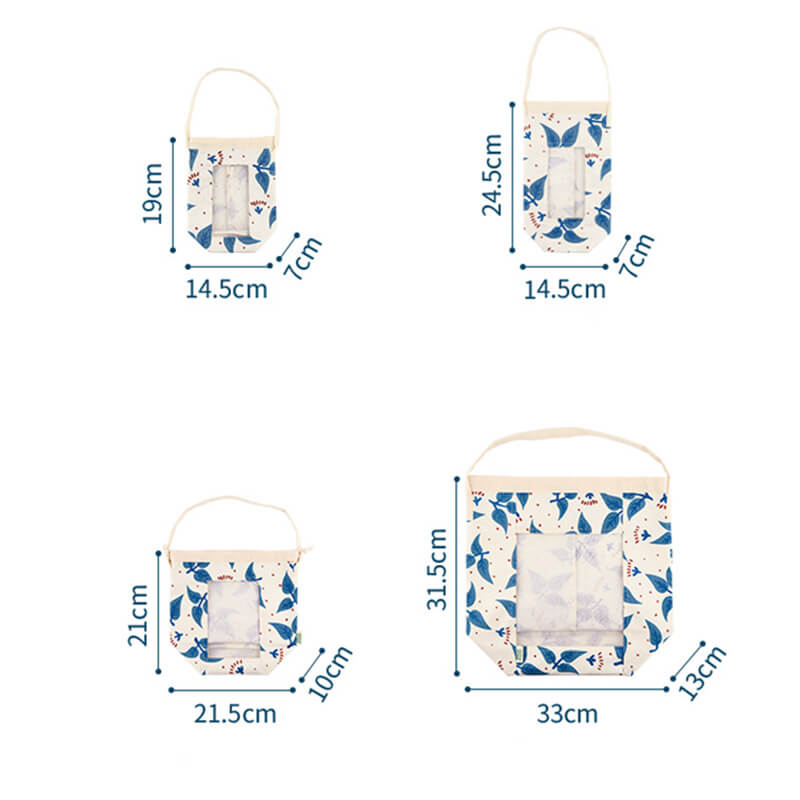 Lighteme Pastoral Cotton Linen Storage Bag