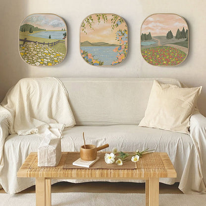 Lighteme Pastoral Home Canvas Art Painting