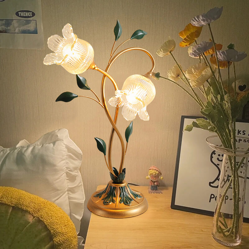 Lighteme Pastoral Rose Dekorative Tischlampe