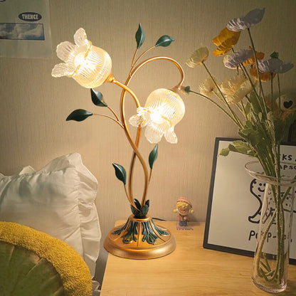 Lighteme Pastoral Rose Dekorative Tischlampe
