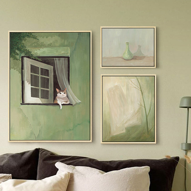 Lighteme Pastoral Small Fresh Canvas Art Painting