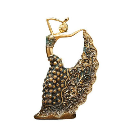 Ornement artistique Lighteme Peacock Dancer