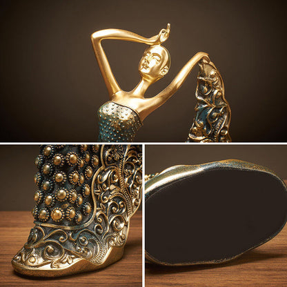 Ornement artistique Lighteme Peacock Dancer