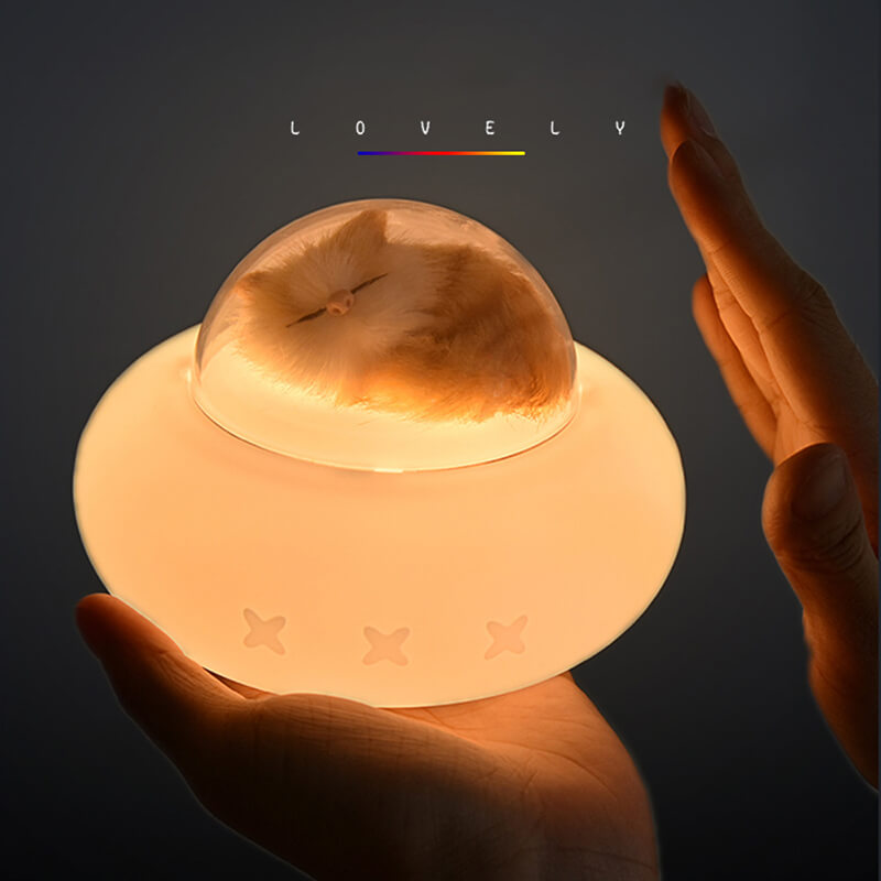 Lighteme Pet Raumschiff Silikonlampe