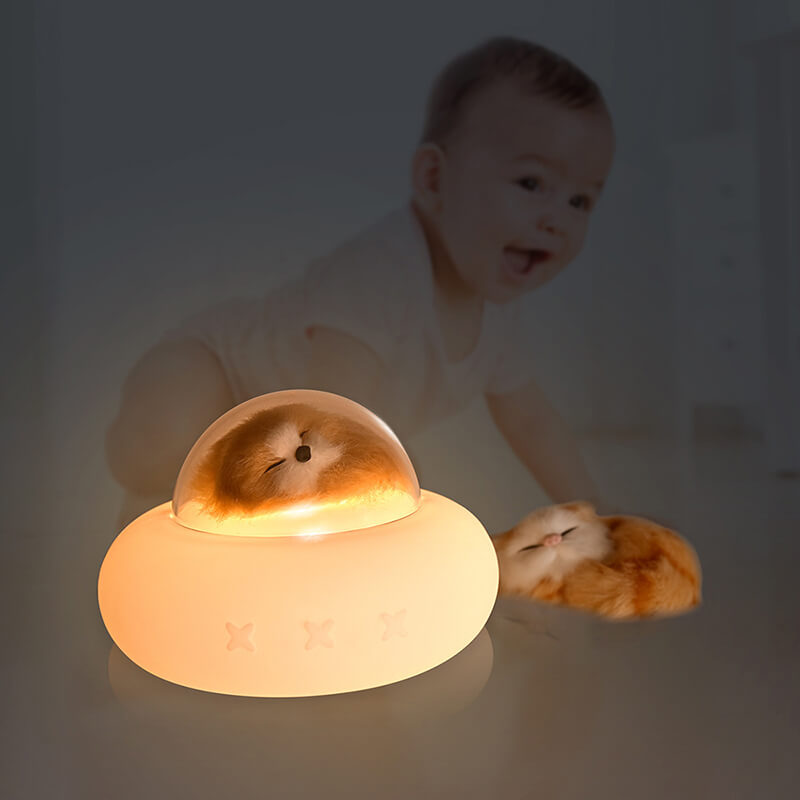 Lighteme Pet Raumschiff Silikonlampe