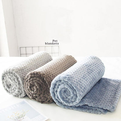 Lighteme Pet Blanket Autumn Winter Sleeping Mat (3 colors & 2 sizes)