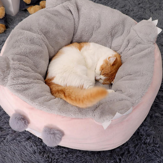Lighteme Pet Kennel Warmes, dickes Katzenbett (2 Größen)