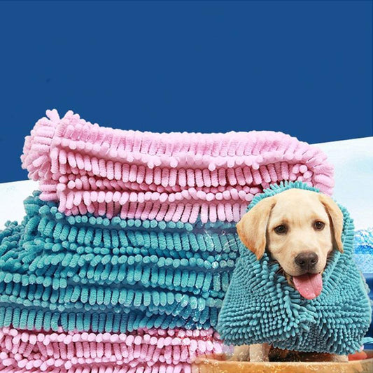 Lighteme Pet Quick-drying Bath Towel (4 colors & 3 sizes)