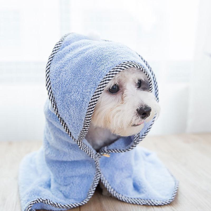 Lighteme Pet's Skin-friendly Bath Towel (5 colors & 3 sizes)