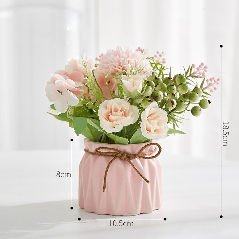 Lighteme Ceramic Bow Vase