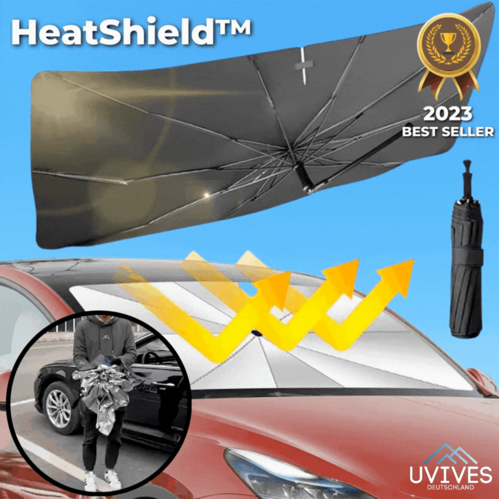 Bouclier thermique Lighteme Gardez votre voiture au frais pendant les journées d'été