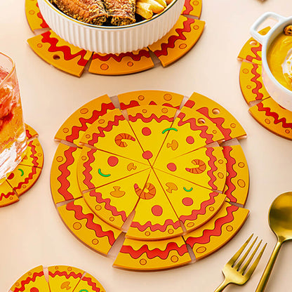 Set de table Lighteme en forme de pizza