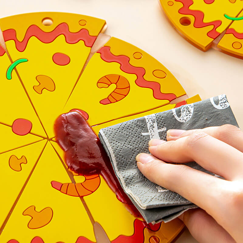 Set de table Lighteme en forme de pizza
