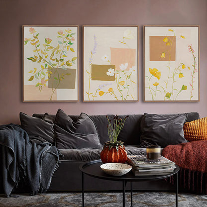 Lighteme Plant Flower Canvas Art Painting