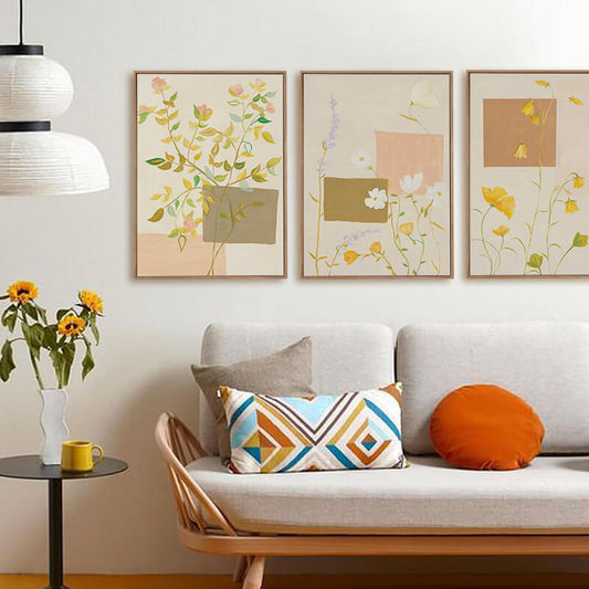 Lighteme Pflanzenblumen-Leinwandbild