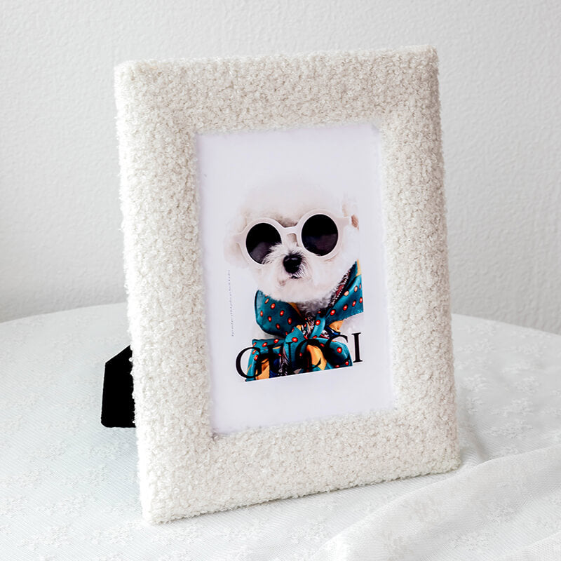 Cadre photo en peluche Lighteme