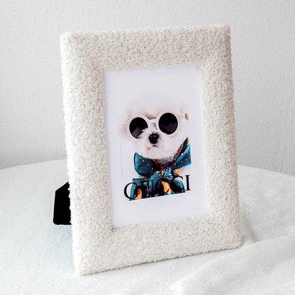 Cadre photo en peluche Lighteme
