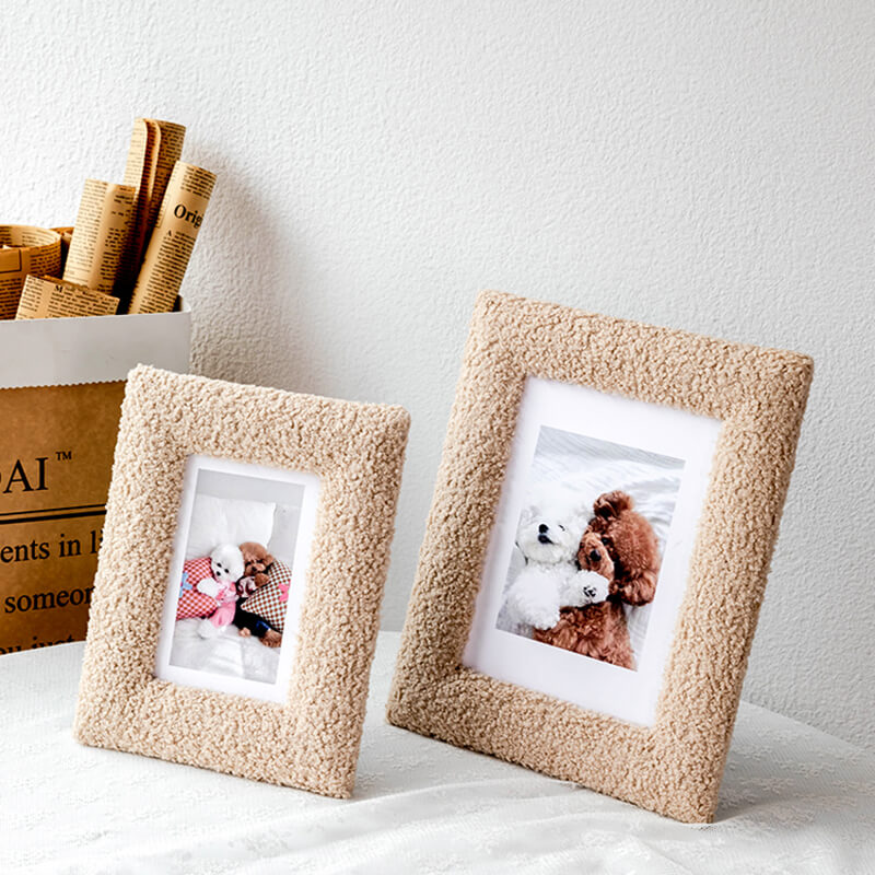 Cadre photo en peluche Lighteme