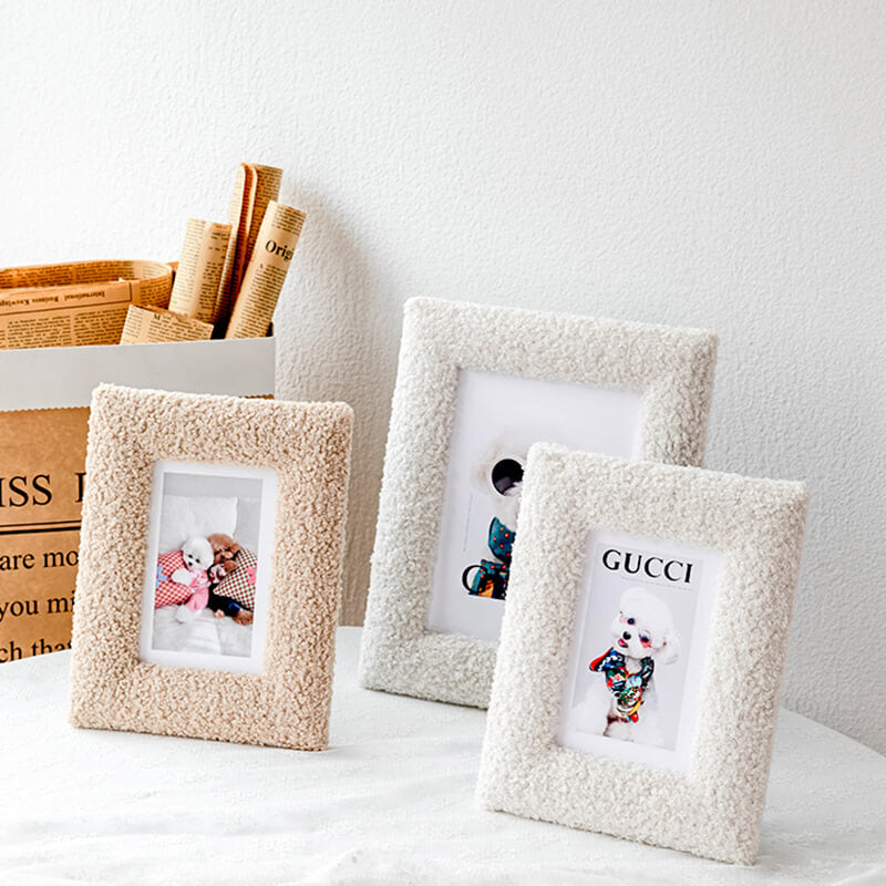 Cadre photo en peluche Lighteme