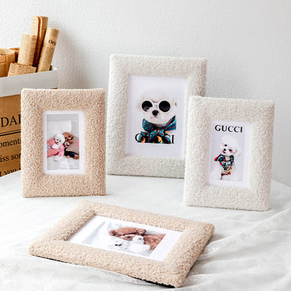 Cadre photo en peluche Lighteme