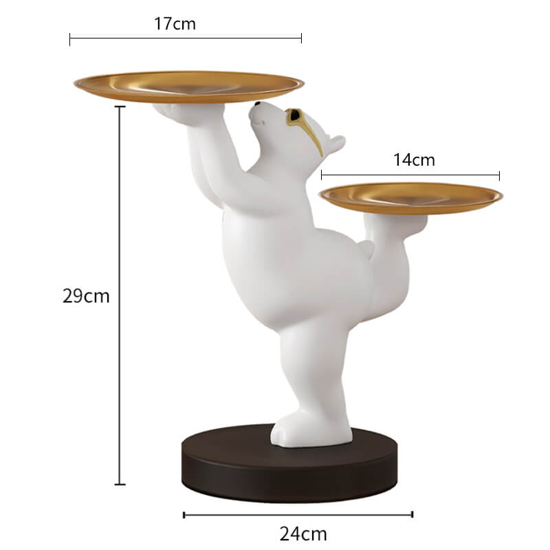 Lighteme Polar Bear Resin Storage