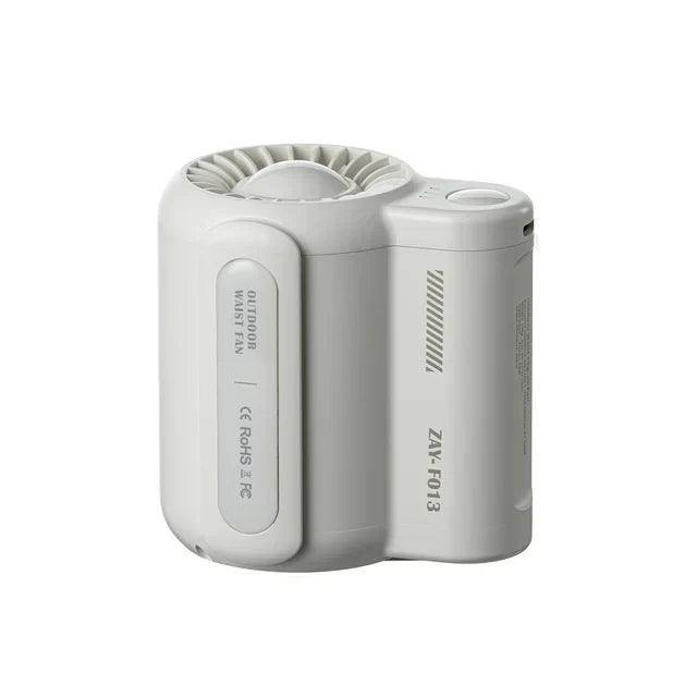 Lighteme Wiederaufladbarer Mini-Hüftventilator mit Clip