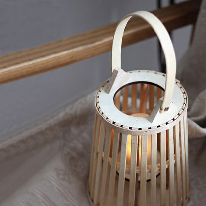 Lighteme Portable Bamboo Candle Holder