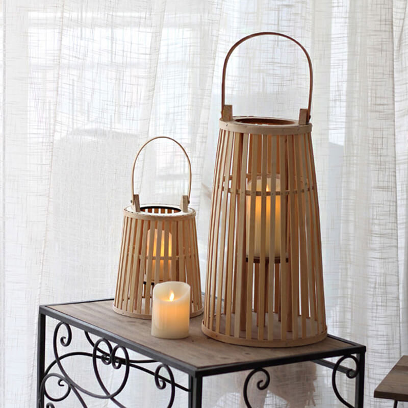 Lighteme Portable Bamboo Candle Holder