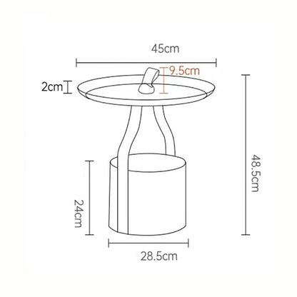Lighteme Portable Storage Coffee Table