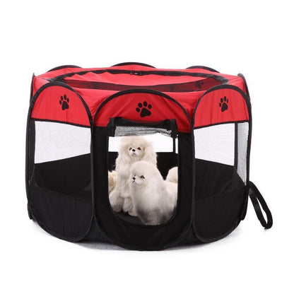 Lighteme Portable Folding Pet Tent Octagon Playpen (6 colors & 2 sizes)