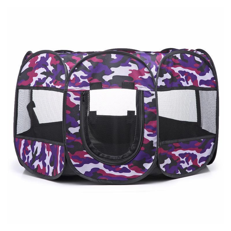 Lighteme Portable Folding Pet Tent Octagon Playpen (6 colors & 2 sizes)