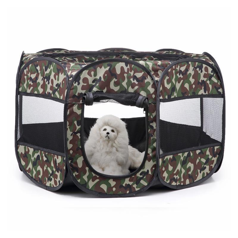 Lighteme Portable Folding Pet Tent Octagon Playpen (6 colors & 2 sizes)