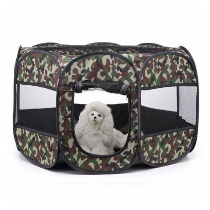 Lighteme Portable Folding Pet Tent Octagon Playpen (6 colors & 2 sizes)