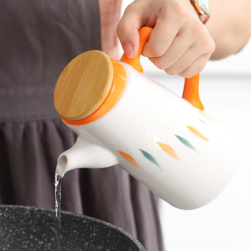Lighteme Printed Ceramic Oil Bottle