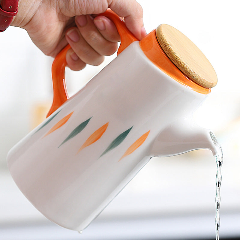 Lighteme Printed Ceramic Oil Bottle