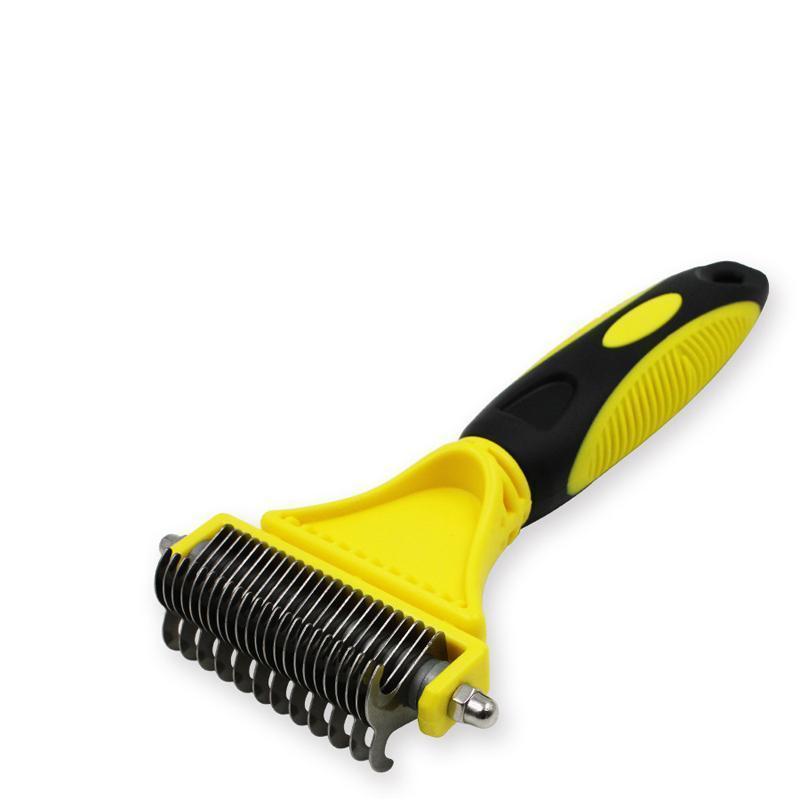 Lighteme Professional Stainless Double-sided Pet Comb Brush