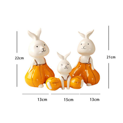 Lighteme 0.Pumpkin Lantern Bunny Set