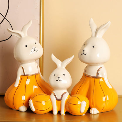 Lighteme 0.Pumpkin Lantern Bunny Set