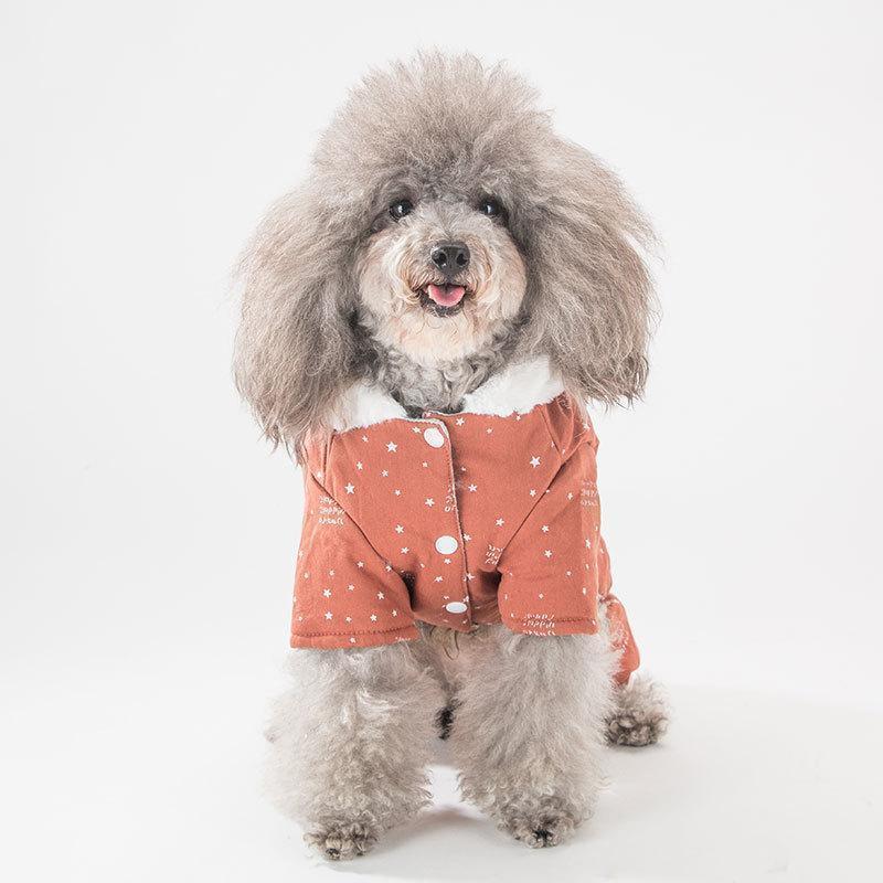 Lighteme Puppy's Winter Thermal Cotton Coat (2 colors & 6 sizes)