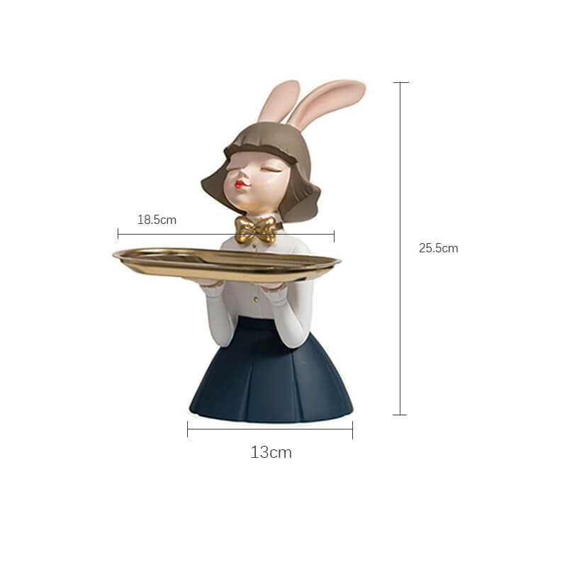 Lighteme Rabbit Girl Resin Storage